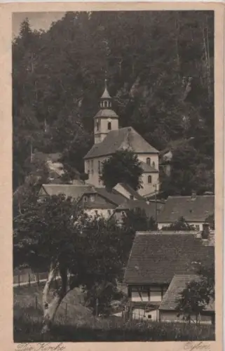 Kurort Oybin - Die Kirche - ca. 1940