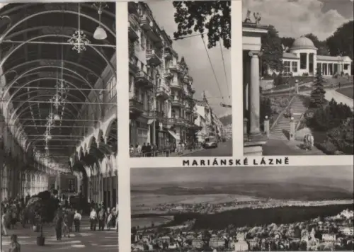 Tschechien - Tschechien - Marianske Lazne - 4 Teilbilder - 1966