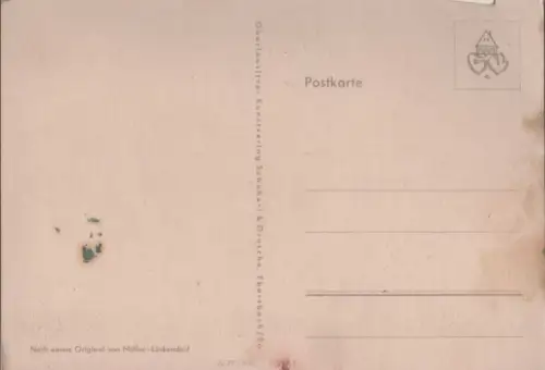 blühende Bäume und felder