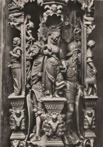 Lüneburg - Rathaus, Temperantia - ca. 1960