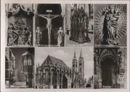 Nürnberg - Sebalduskirche, u.a. Sebalduschörlein - ca. 1955