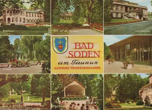 Bad Soden - Kurpark-Trinkkuranlagen