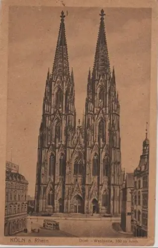 Köln - Dom Westseite - 1920