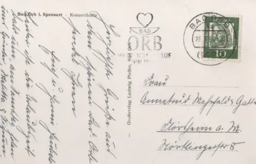 Bad Orb - Konzerthalle