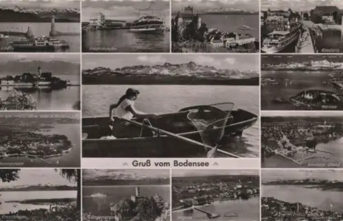 Bodensee - u.a. Friedrichshafen - 1961