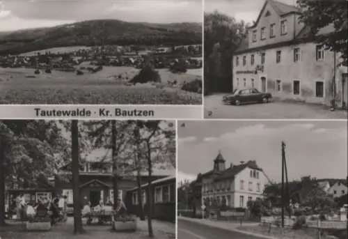 Wilthen-Tautewalde - u.a. Gaststätte Erbgericht - 1989