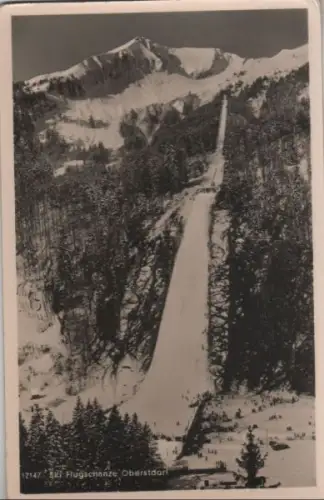 Oberstdorf - Ski-Flugschanze - ca. 1955