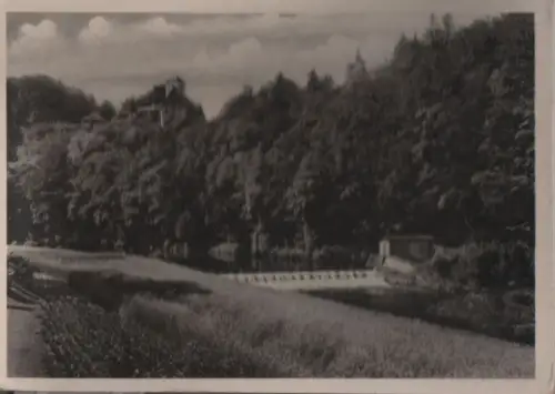 Lengefeld - Schloß Rauenstein im Flöhatal - 1953