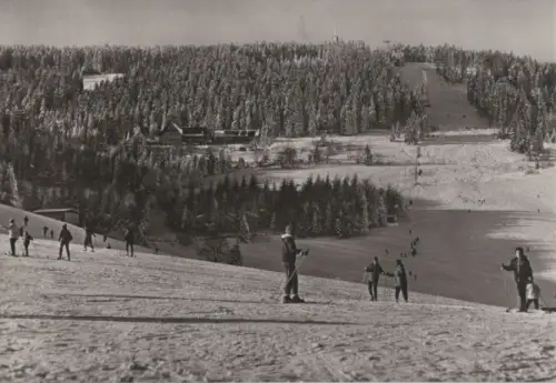 Oberwiesenthal - Blick zum Fichtelberg