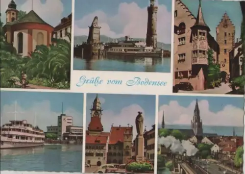 Bodensee - u.a. Konstanz - 1957