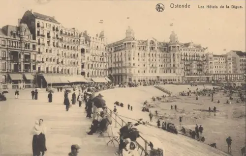 Belgien - Ostende - Belgien - Les Hotels de la Digue