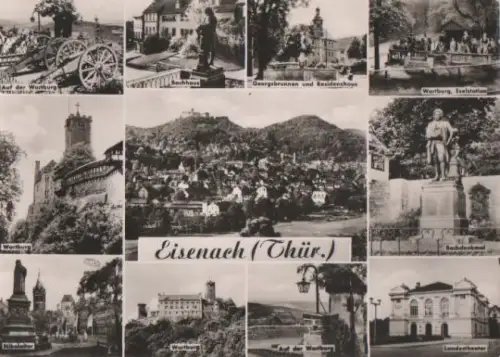 Eisenach u.a. Nikolaitor - ca. 1965