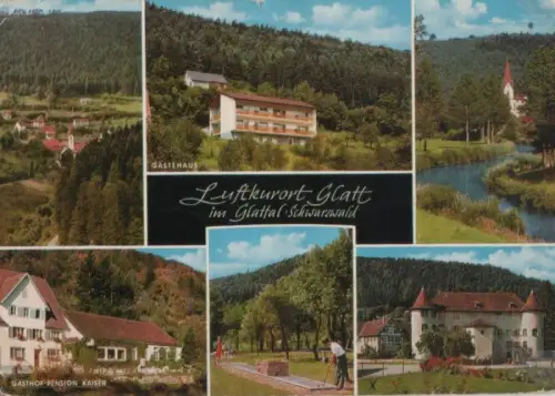 Sulz-Glatt - u.a. Pension Kaiser - 1966