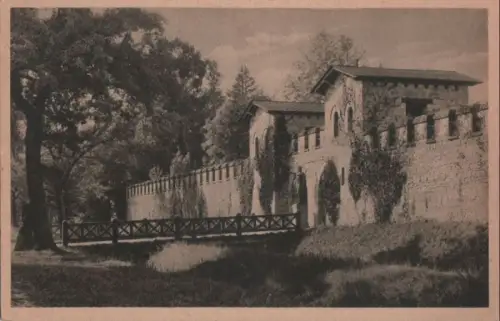 Bad Homburg-Dornholzhausen - Kastell Saalburg, Decumanseite - ca. 1950