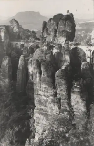 Königstein - Sächs. Schweiz - Basteibrücke - 1971