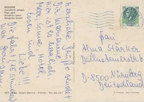 Italien - Riccione - Italien - 3 Bilder