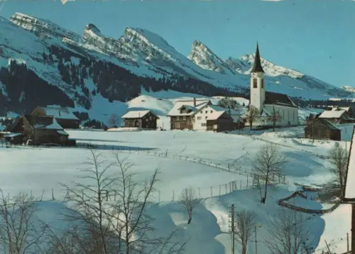 Schweiz - Schweiz - Wildhaus - Blick gegen die Churfirsten - ca. 1980