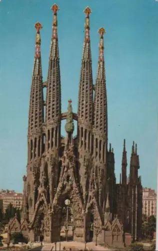 Spanien - Spanien - Barcelona - Templo Exporiatrio de la Sagrada Familia - 2014