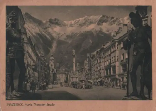 Österreich - Österreich - Innsbruck - Maria-Theresien-Straße - 1947