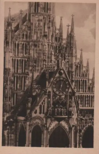 Nürnberg - Frauenkirche, Männleinlaufen - ca. 1935