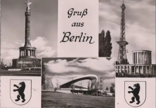 Berlin, Westteil - mit 3 Bildern - 1960