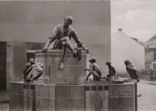 Braunschweig - Till-Eulenspiegel-Brunnen - 1964