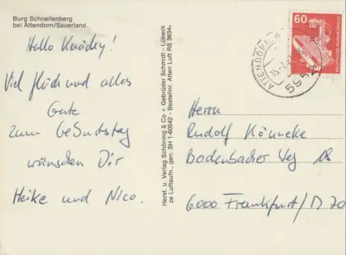 Attendorn - Burg Schnellenberg