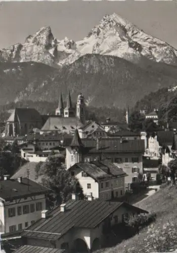 Berchtesgaden mit Watzmann - 1969