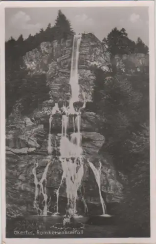 Okertal - Okerfall, Romkerwasserfall - ca. 1935