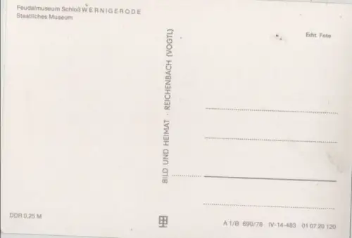 Wernigerode - Schloss