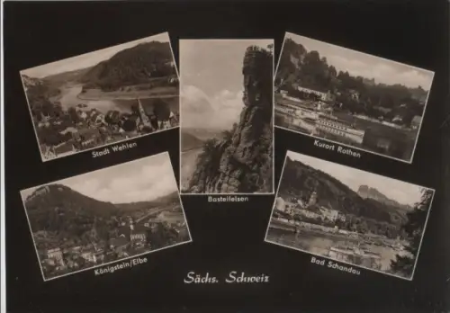 Sächsische Schweiz - u.a. Bad Schandau - 1964