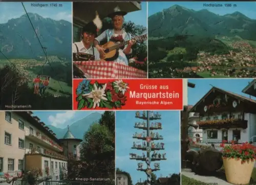 Marquartstein - u.a. Kneipp-Sanatorium - 1990