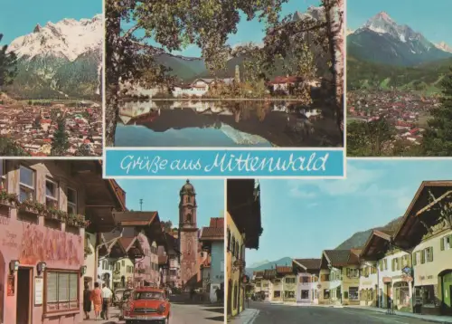 Mittenwald - u.a. Kurpark - 1977