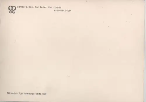 Bamberg - Dom, Reiter