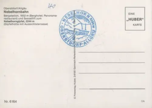 Oberstdorf - Nebelhornbahn