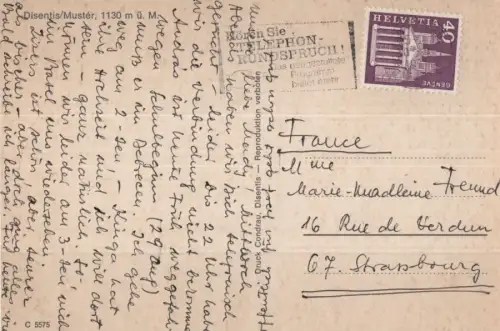 Schweiz - Disentis/Mustér - Schweiz - Ansicht