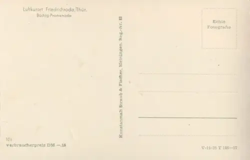 Friedrichroda - Büchig-Promenade