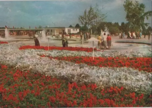 Erfurt - Internationale Gartenbauausstellung - 1966