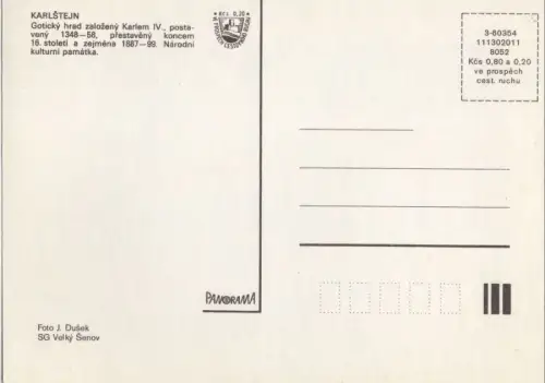 Tschechien - Karlstejn - Tschechien - Burg