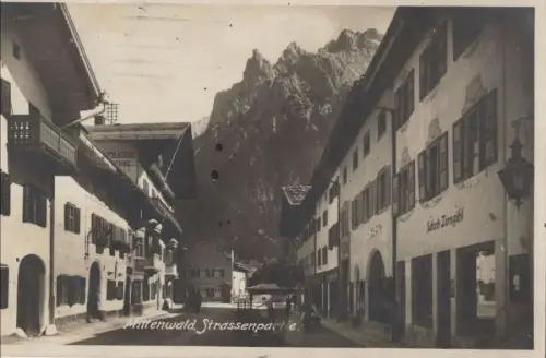 Mittenwald - Straßenpartie