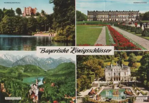 Schwangau - Bayerische Königsschlösser u.a. Linderhof - 1969