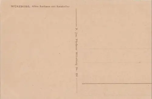 Würzburg - Altes Rathaus