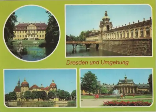 Dresden - und Umgebung, u.a. Schloß Moritzburg - 1982