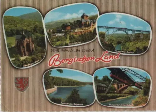 Bergisches Land - u.a. Mungstener Brücke - 1962