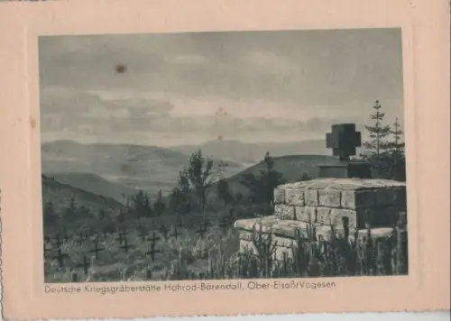 Hohrod - Kriegsgräberstätte Bärenstall - ca. 1955