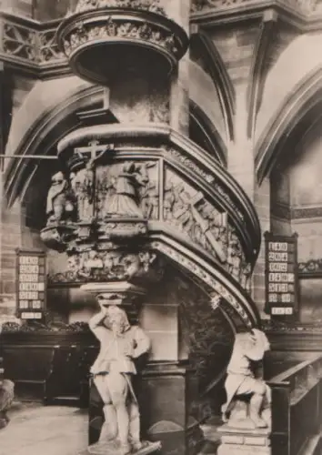 Freiberg - Dom - Bergmannskanzel - ca. 1965