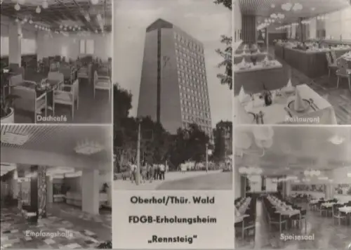 Oberhof - u.a. Erholungsheim, Speisesaal - 1979