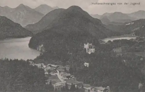 Hohenschwangau von der Jugend - ca. 1925