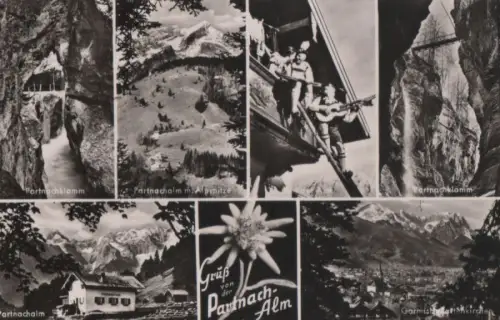 Garmisch-Partenkirchen - Partnach-Alm - ca. 1955