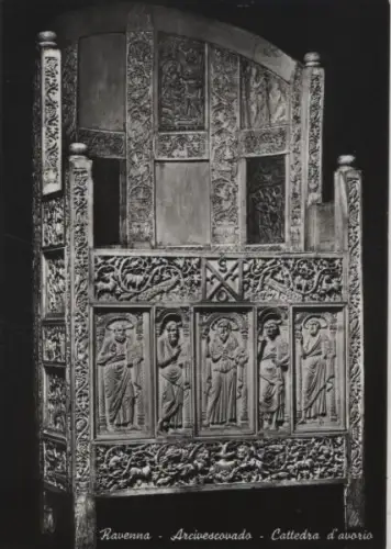 Italien - Italien - Ravenna - Arcivescovado - Cattedra avario - ca. 1965